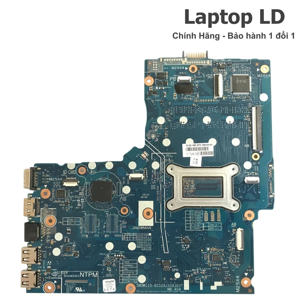 Main HP 248 G1 CPU i5-4200U Hàng Zin, BH 1 đổi 1