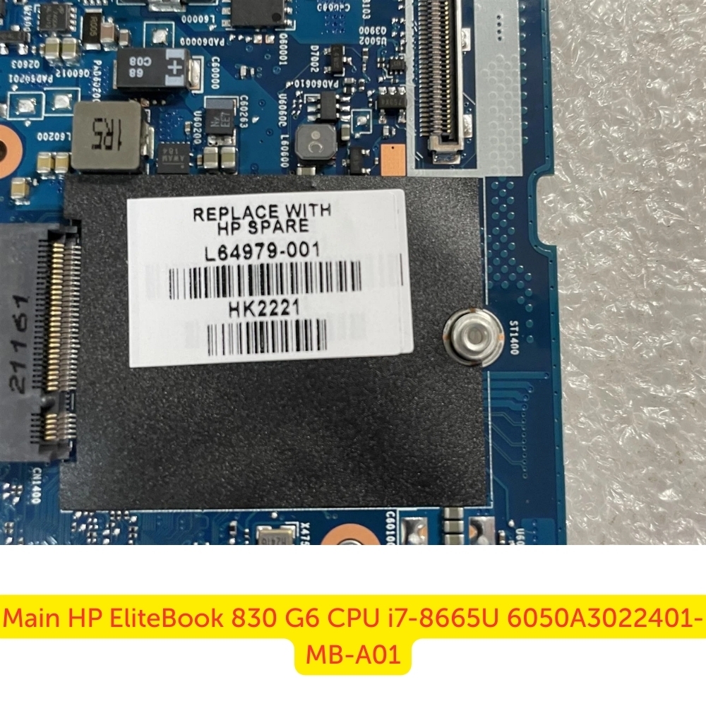 Thay Main Laptop HP EliteBook 830 G6 CPU i7-8665U 6050A3022401-MB-A01