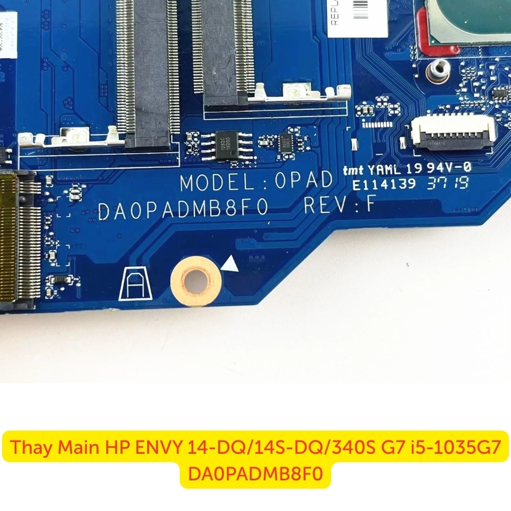 Thay Main HP ENVY 14-DQ/14S-DQ/340S G7 i5-1035G7 DA0PADMB8F0
