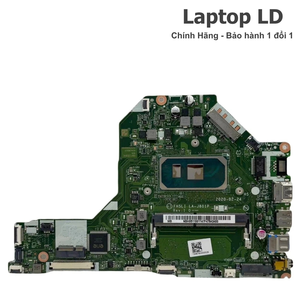 Main Acer Aspire A315-56 CPU i3-1005G1 LA-J801P