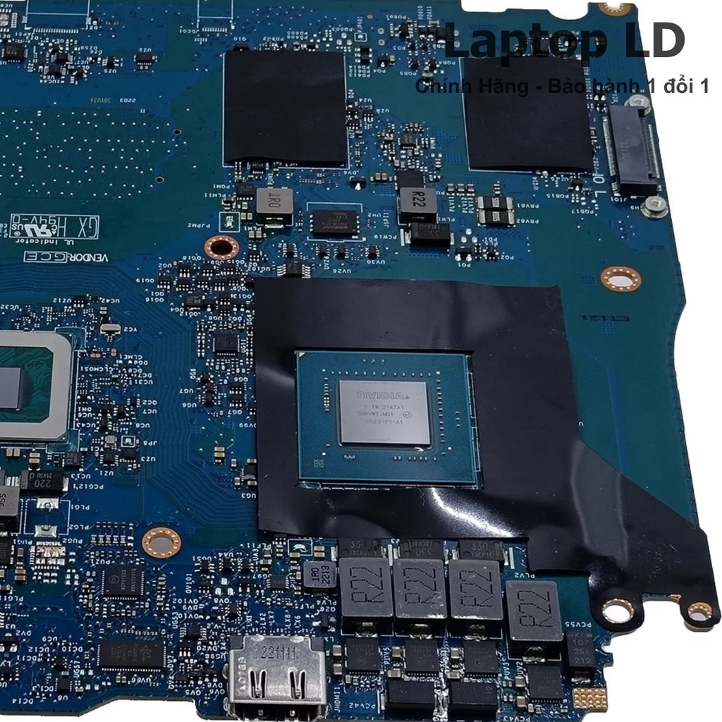 Main Dell G15 5520 CPU i7-12700H VGA RTX 3060 LA-L659P