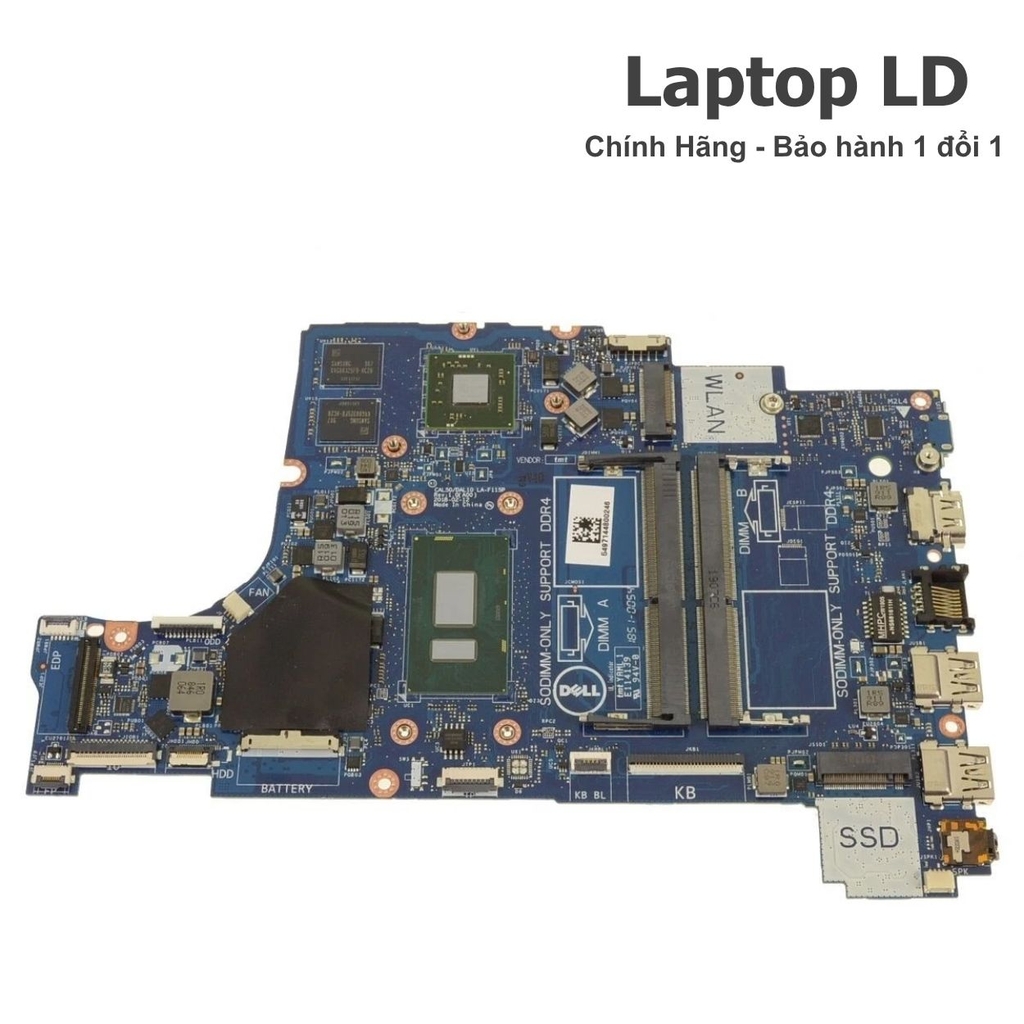 Main Dell Inspiron 15 5570 5770 CPU i7-7500u LA-F114P
