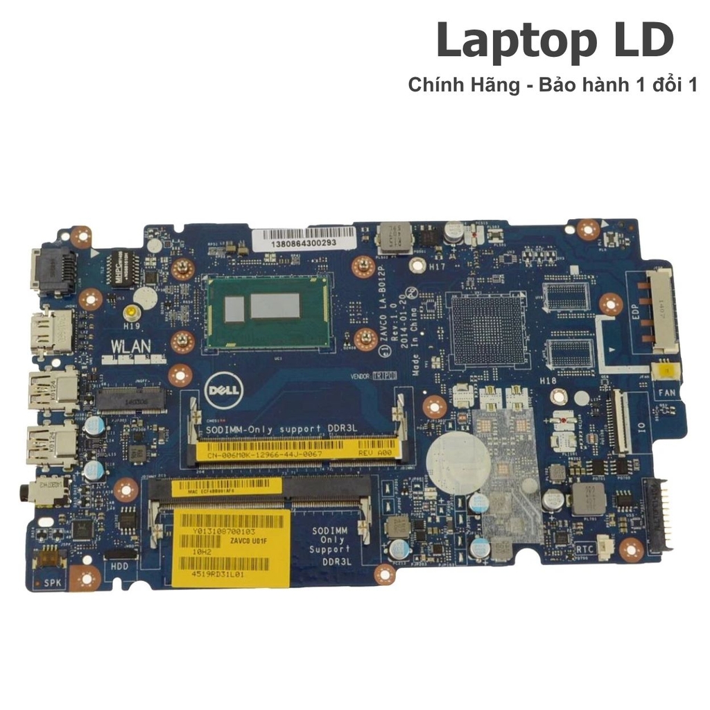 Main Dell Inspiron 5447 / 5547 / 5442 / 5542 Hàng Zin, BH 1 đổi 1