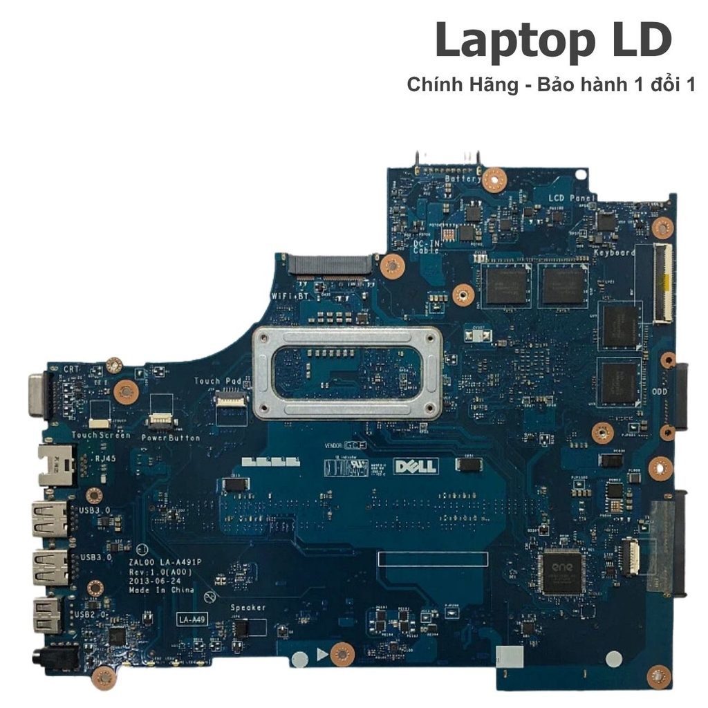 Main Dell Latitude 3540 CPU i7-4500U LA-A491P Hàng Zin, BH 1 đổi 1
