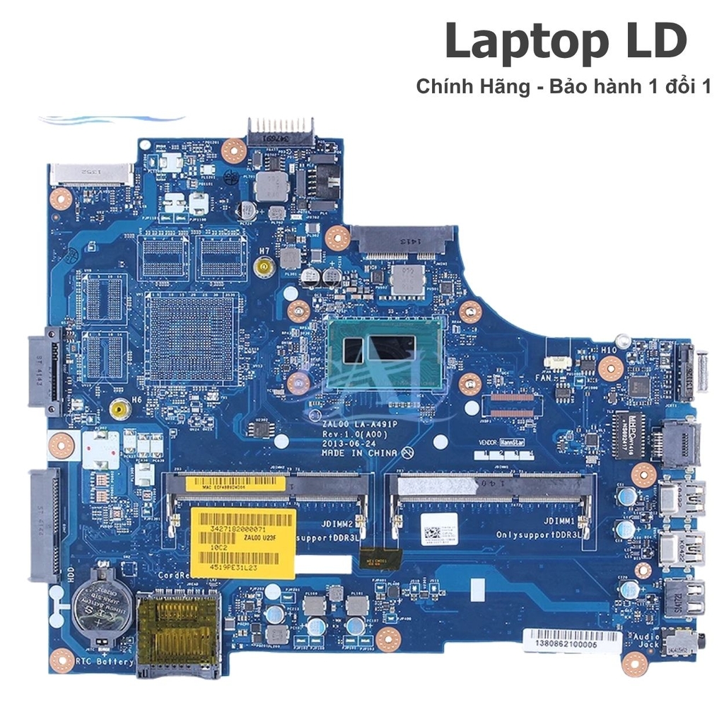 Main Dell Latitude 3540 CPU i7-4500U LA-A491P Hàng Zin, BH 1 đổi 1