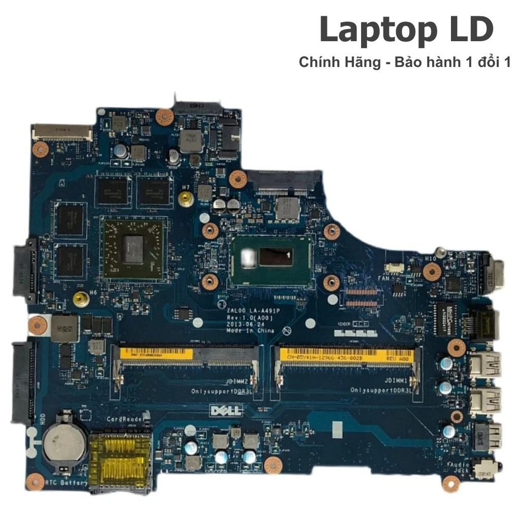 Main Dell Latitude 3540 CPU i7-4500U LA-A491P Hàng Zin, BH 1 đổi 1