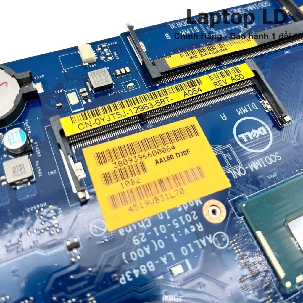 Main Dell Vostro 14 5458 / 3458 / 3558 / 5558 CPU i7-5500U Hàng Zin, BH 1 đổi 1