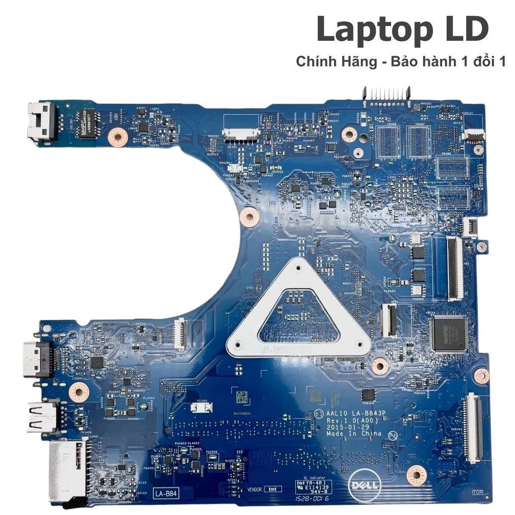 Main Dell Vostro 14 5458 / 3458 / 3558 / 5558 CPU i7-5500U Hàng Zin, BH 1 đổi 1