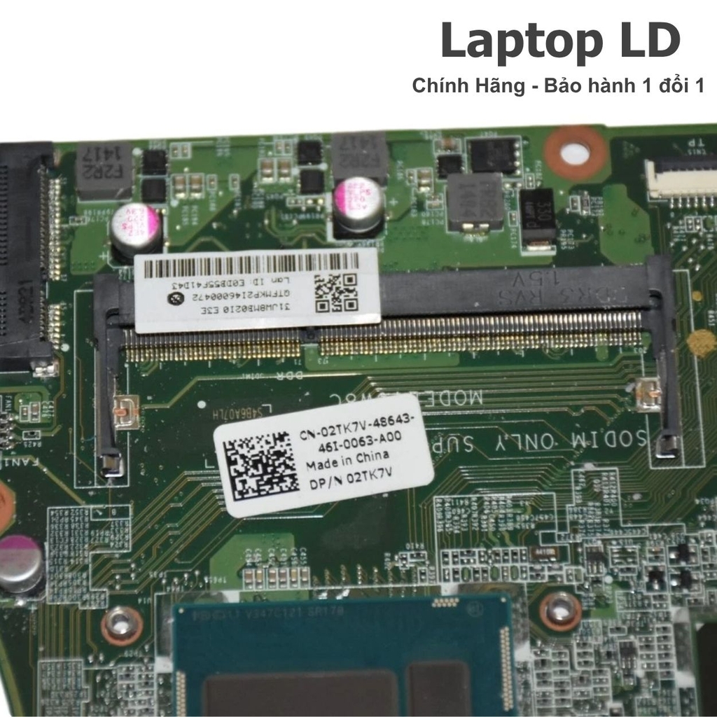 Main Dell Vostro V5470 CPU i5-4210U Hàng Zin, BH 1 đổi 1