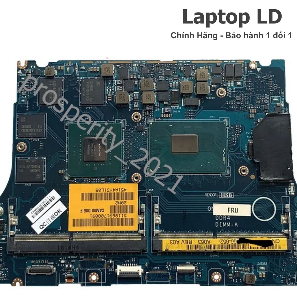 Main Dell XPS 15 9560 CPU i7-7700HQ Hàng Zin, BH 1 đổi 1