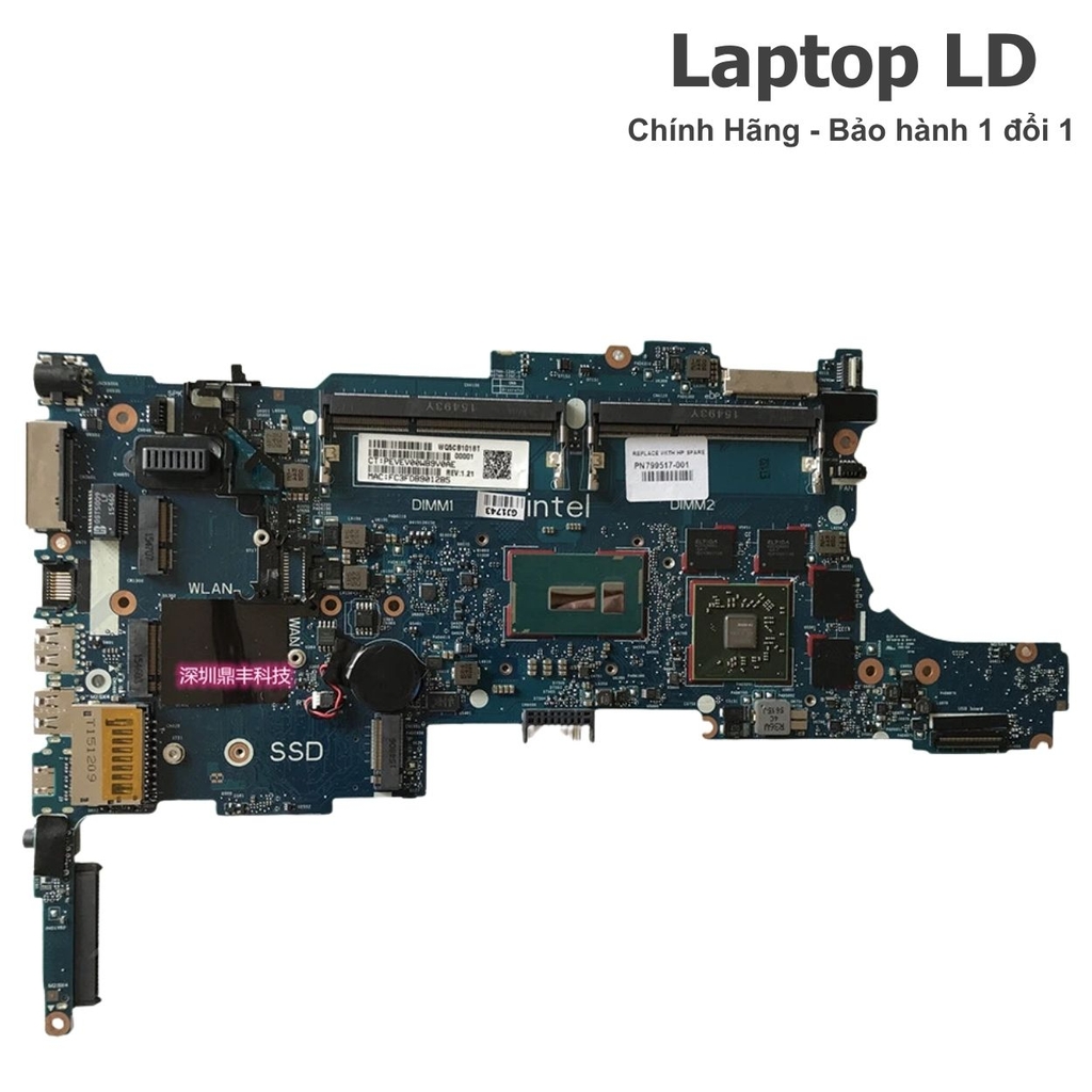 Main HP EliteBook 840 G2 / 850 G2 CPU I5-5300U 6050A2637901 Chính Hãng, BH 1 Đổi 1