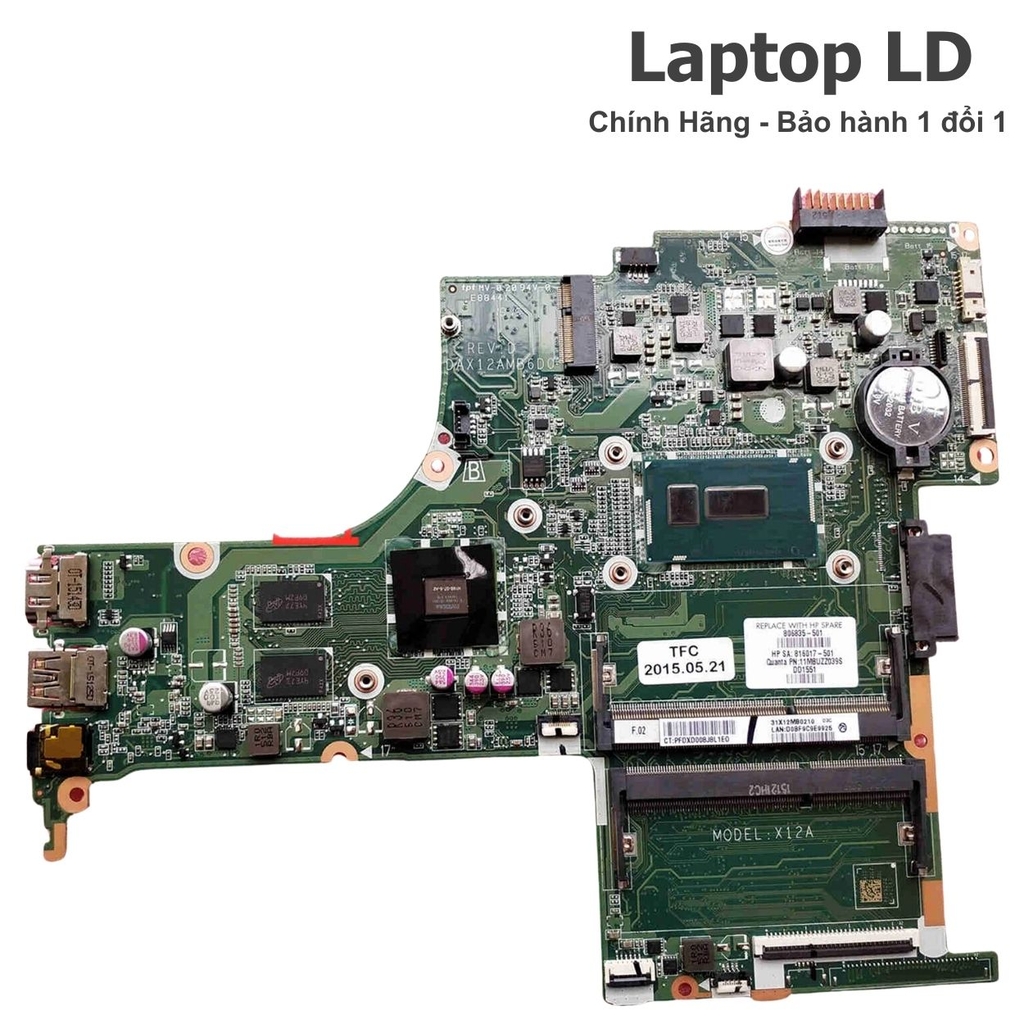 Main HP Pavilion 14-AB CPU i5-5200U DAX12AMB6D0 Chính Hãng, BH 1 Đổi 1