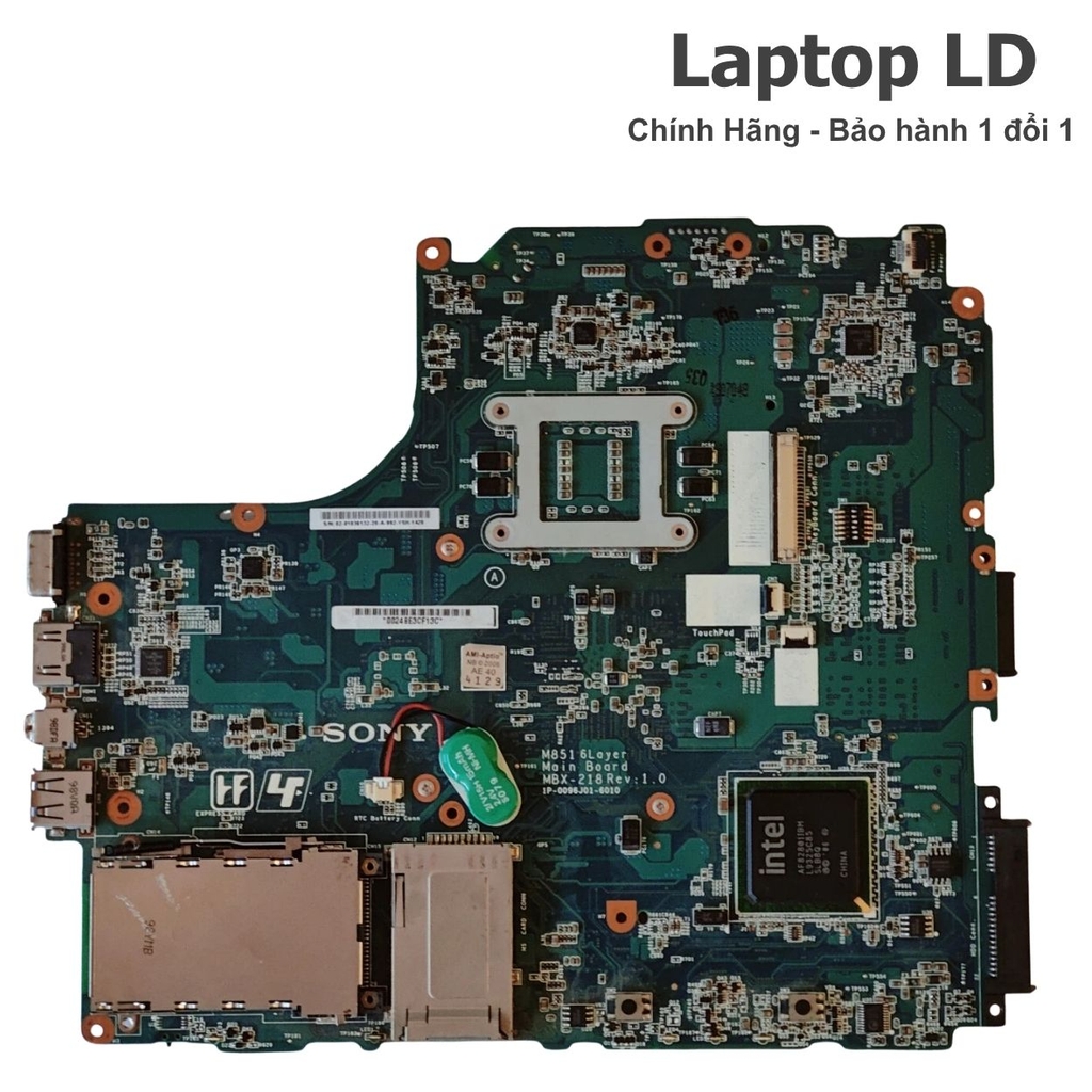 Main Sony Vaio VGN- NW MBX 218