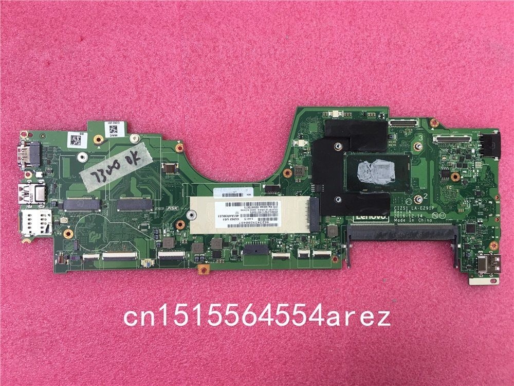 Main Lenovo ThinkPad Yoga 370 CPU I5-7300U LA-E291P