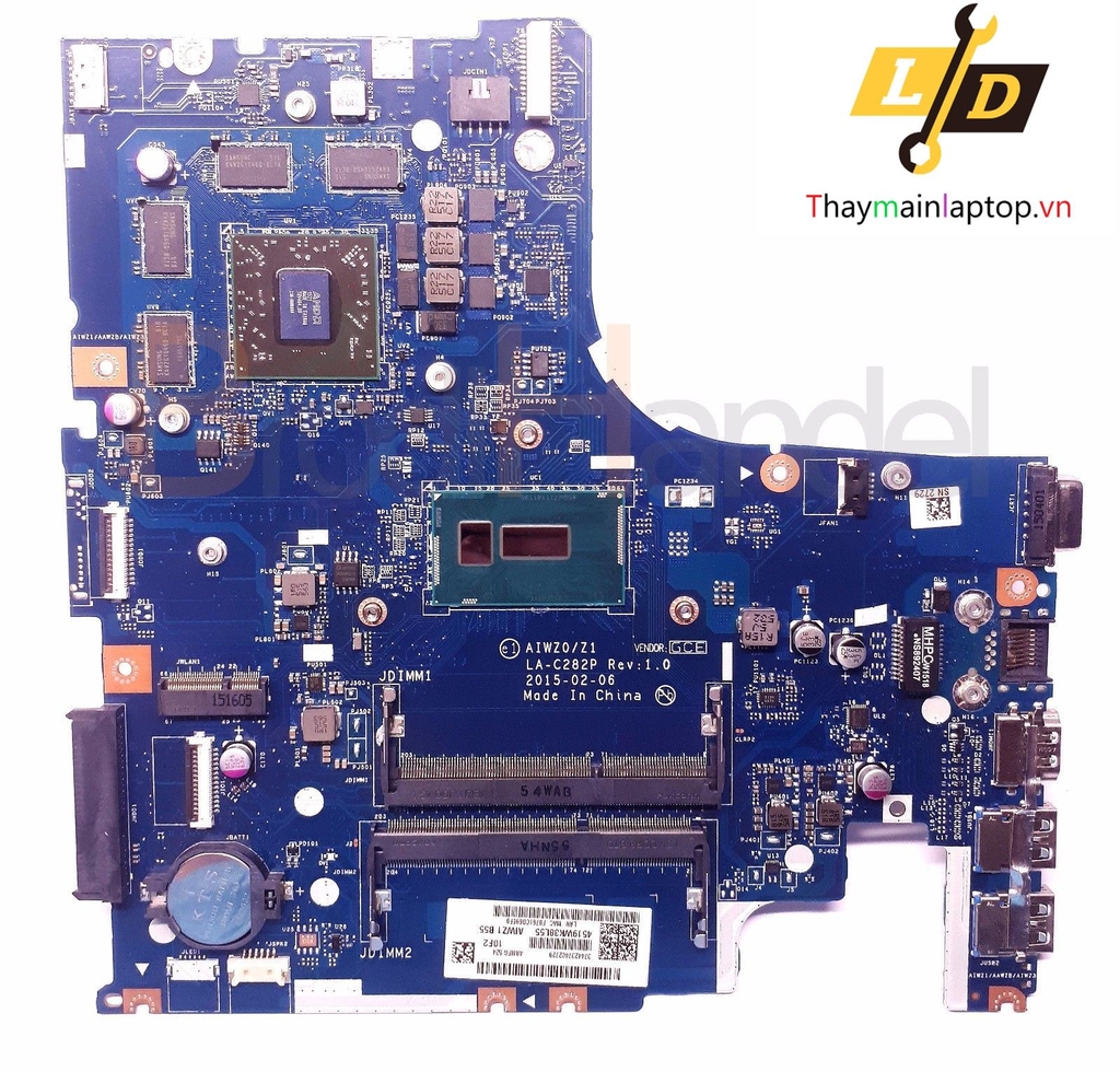 Main Lenovo Ideapad Z51-70 CPU i5-5200U LA-C282P