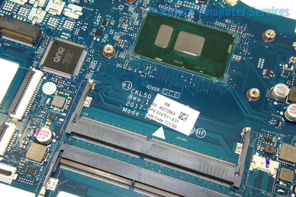 Main HP 15-BS CPU I5-7200U LA-E801P