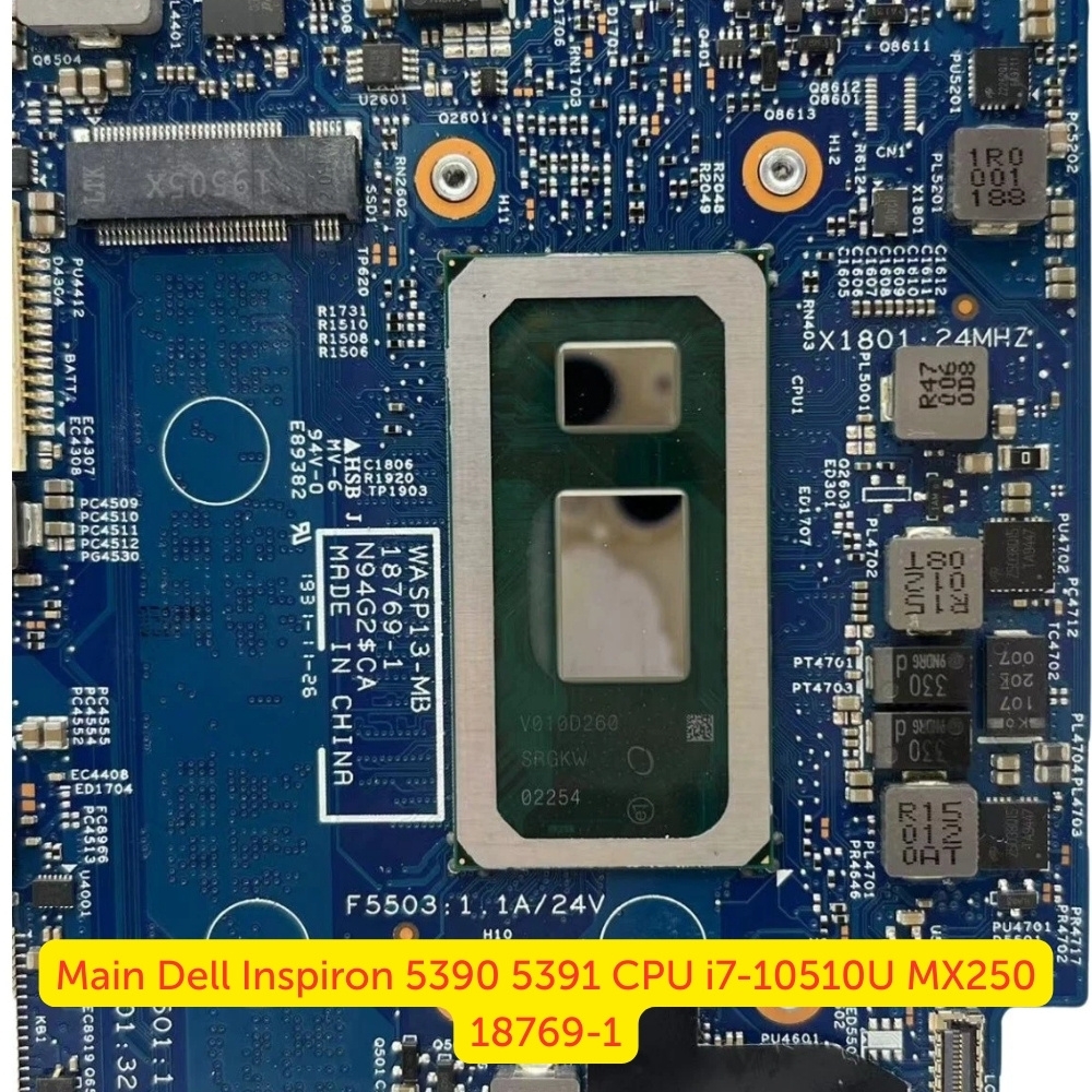 Main Dell Inspiron 5390 5391 CPU i7-10510U MX250 18769-1
