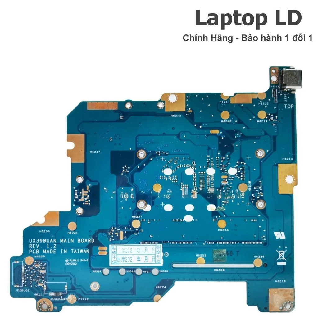 Main Asus Zenbook 3 UX390UAK CPU i5-7200U Chính Hãng, BH 1 Đổi 1