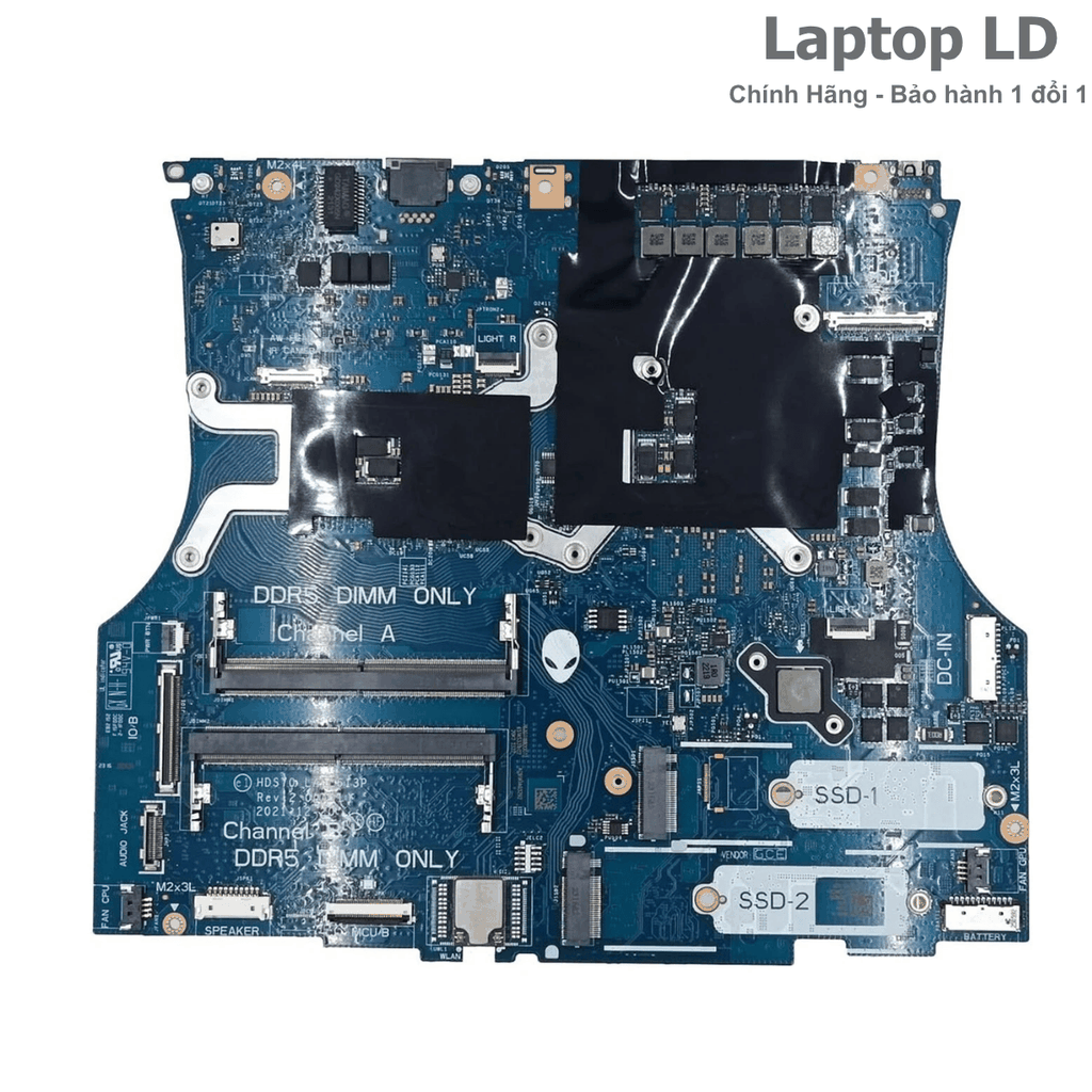 Main Dell Alienware X17 R2 LA-L613P CPU i7-12700H RTX3060
