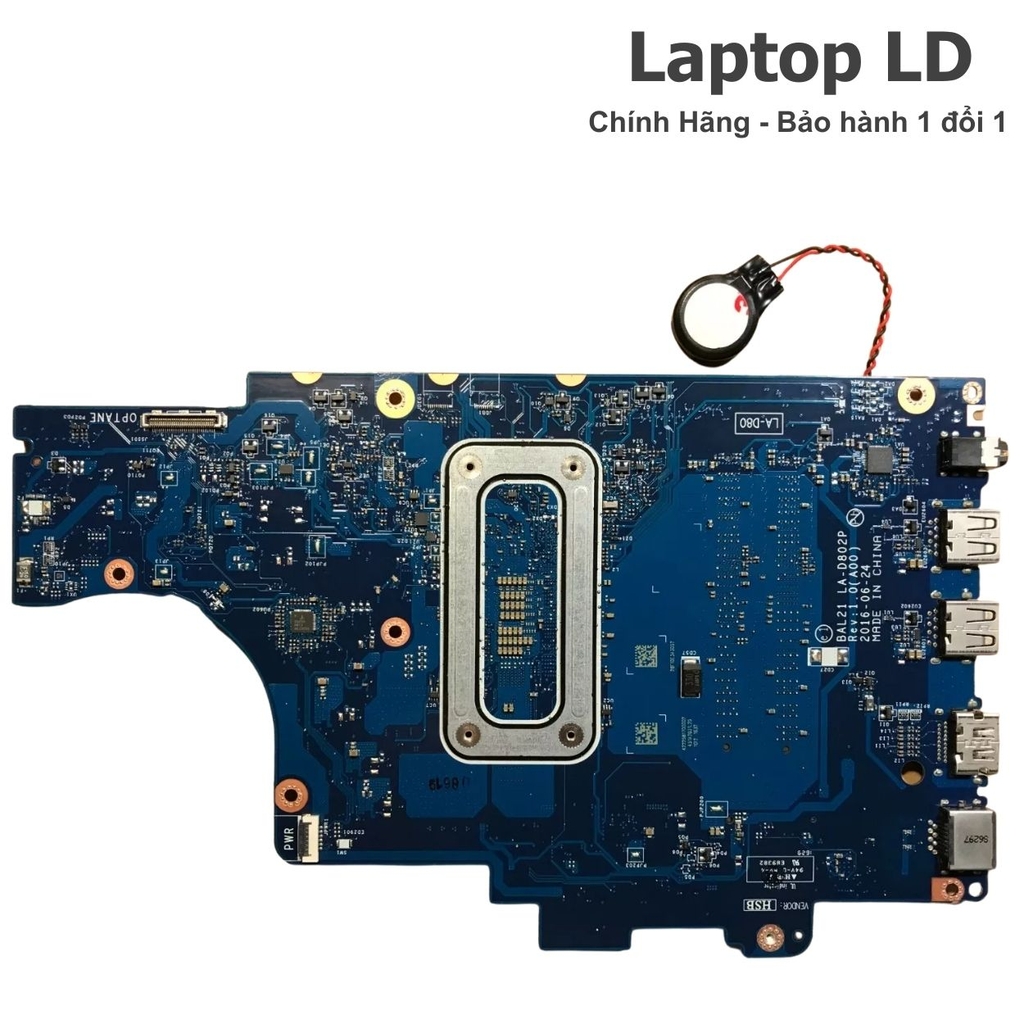 Main Dell Inspiron 5567 / 5767 CPU i7-7500U LA-D802P