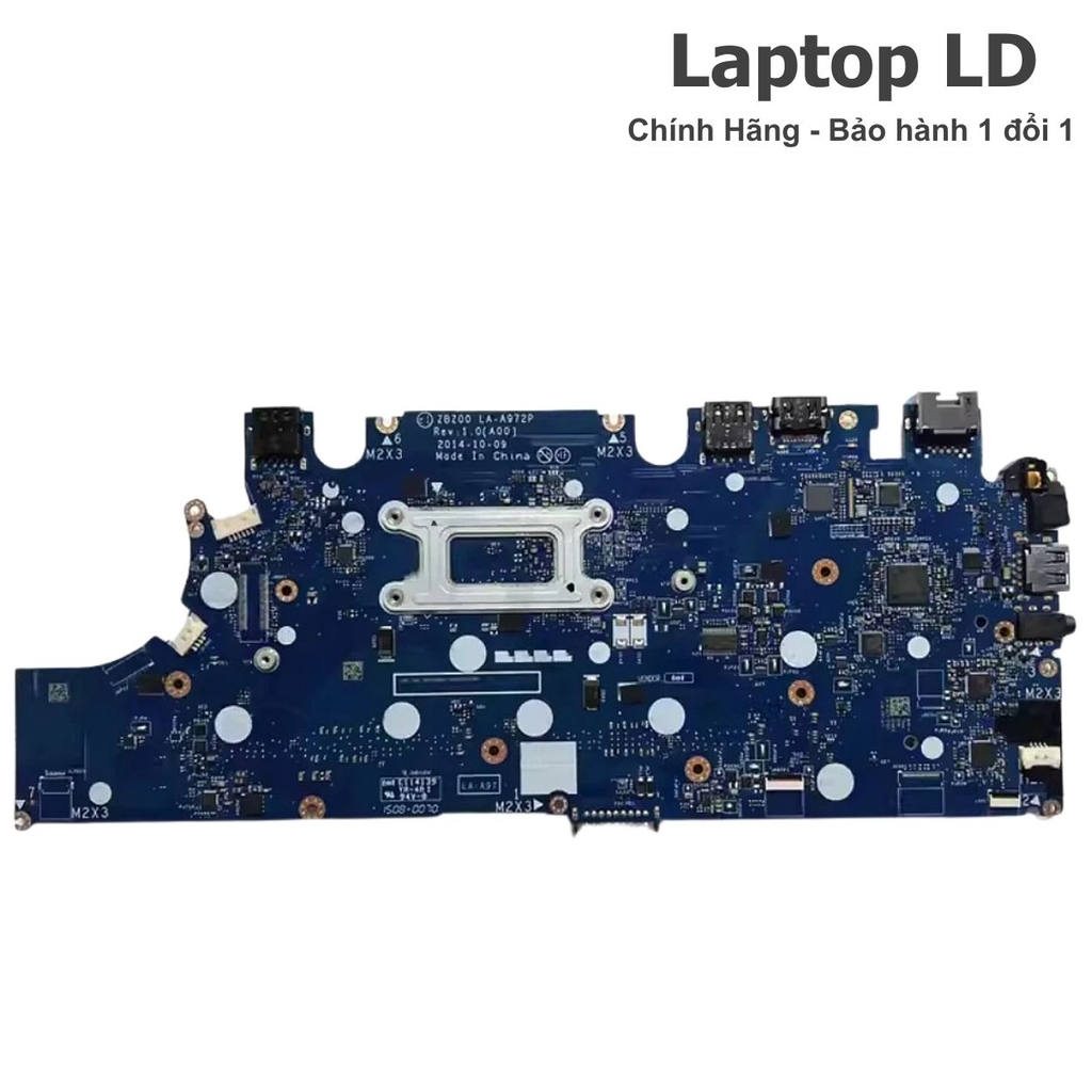 Main Dell Latitude E7250 CPU i5-5300U LA-A971P Chính Hãng, BH 1 Đổi 1