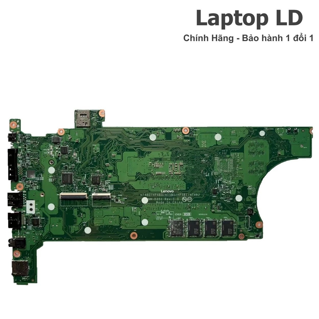 Main Lenovo Thinkpad P14s Gen 1 / P15s Gen 1 CPU i7-1165G7 16G NM-D351