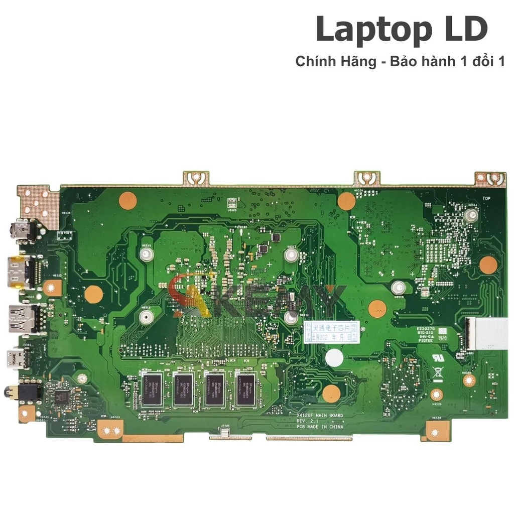 Main Asus X412UF / X412UA  / R424F / X412UB CPU i5-8265U