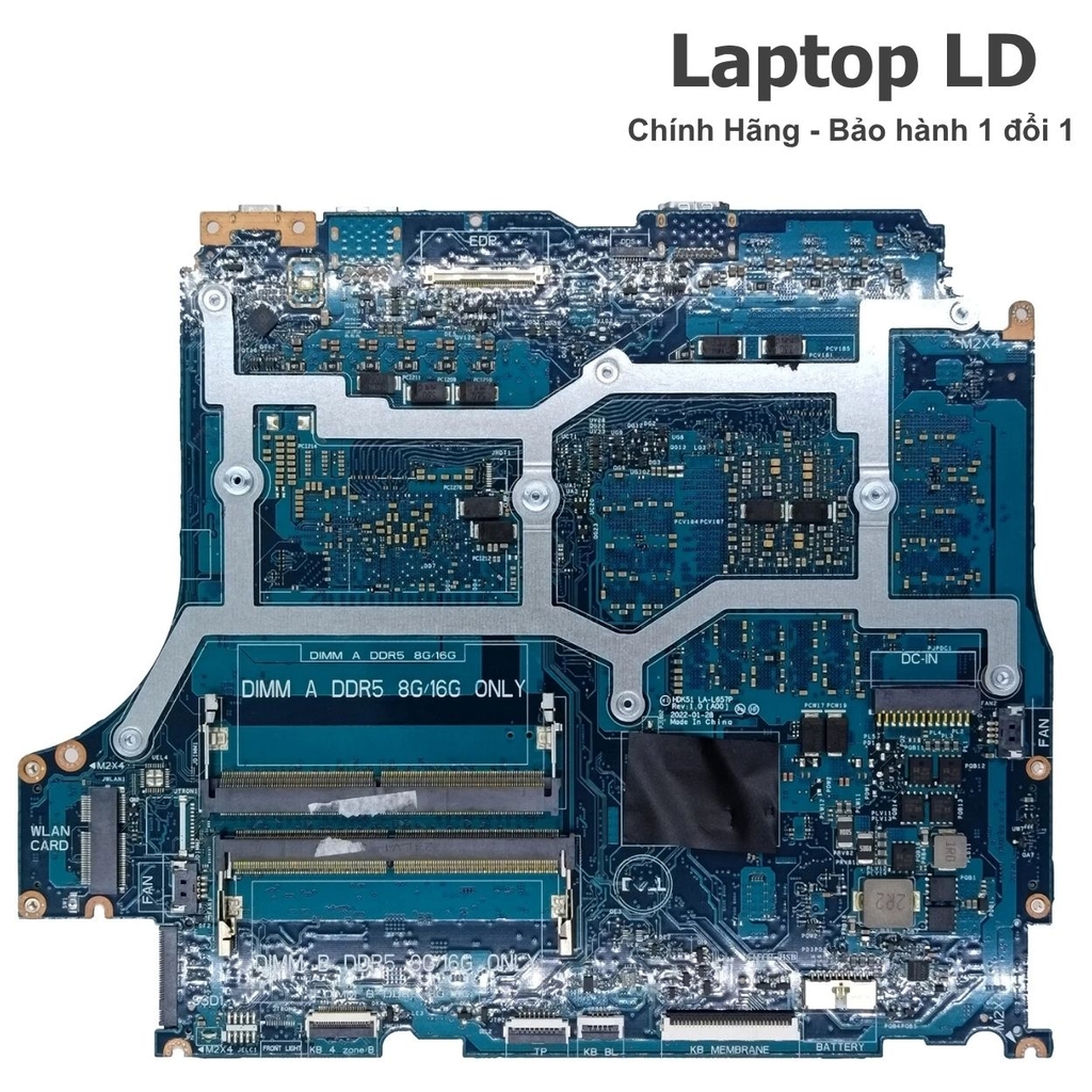 Main Dell G15 5525 HDK51 CPU R7-6800H RTX 3070 LA-657P