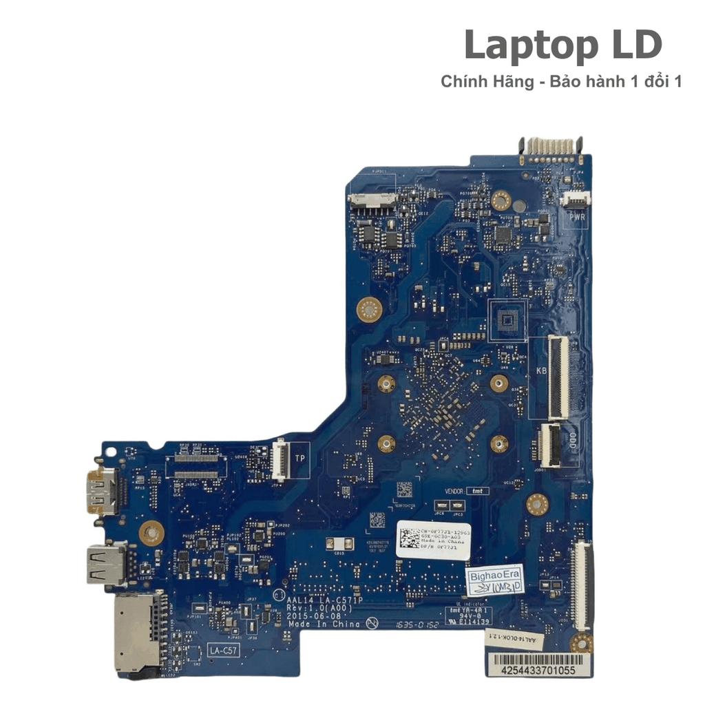 Main Dell Inspiron 5551 5552 5152 CPU N3700 LA-C571P