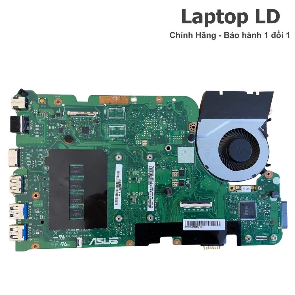 Main Asus A555LP / X555LAB / X555LD / R556L / X554L Chính Hãng, BH 1 Đổi 1