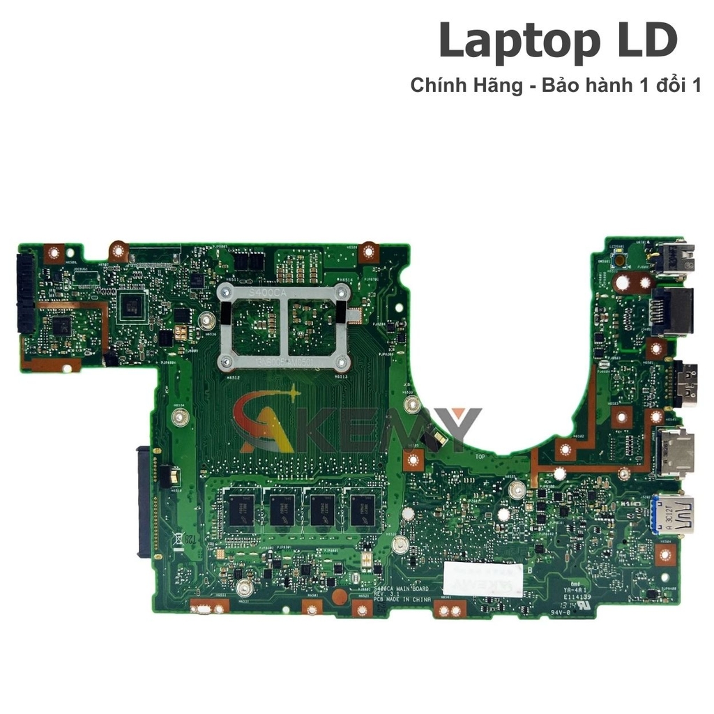 Main Asus VivoBook S400CA Chính Hãng, BH 1 Đổi 1