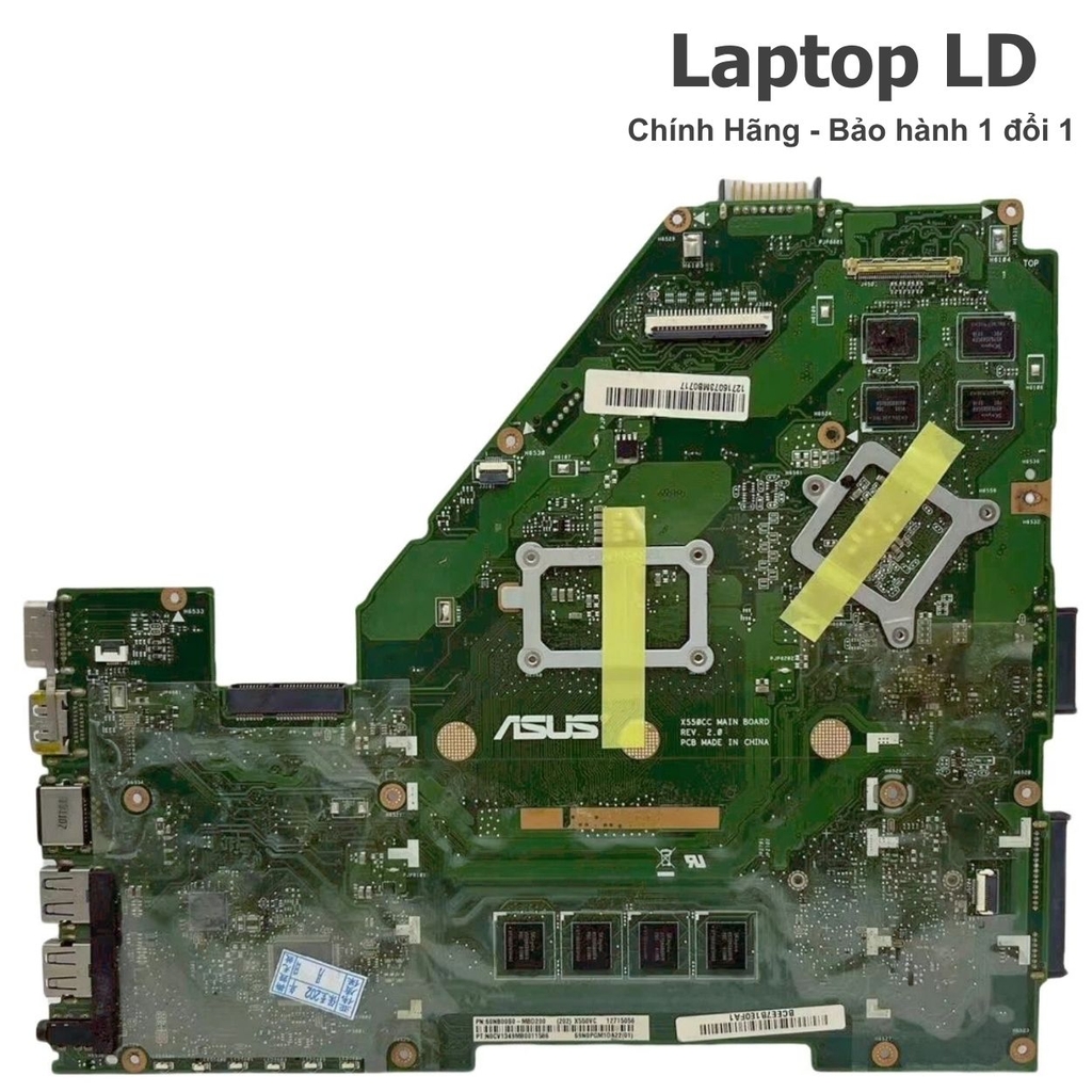 Main Asus X550CC / X550CA Chính Hãng, BH 1 Đổi 1