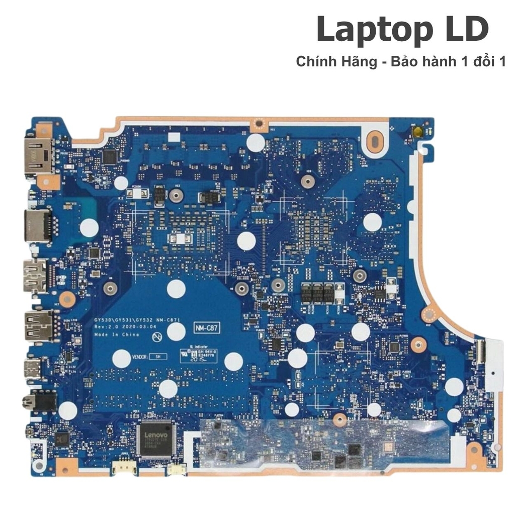 Main Lenovo Ideapad Gaming 3-15IMH CPU i7-10750H GTX1650 NM-C871