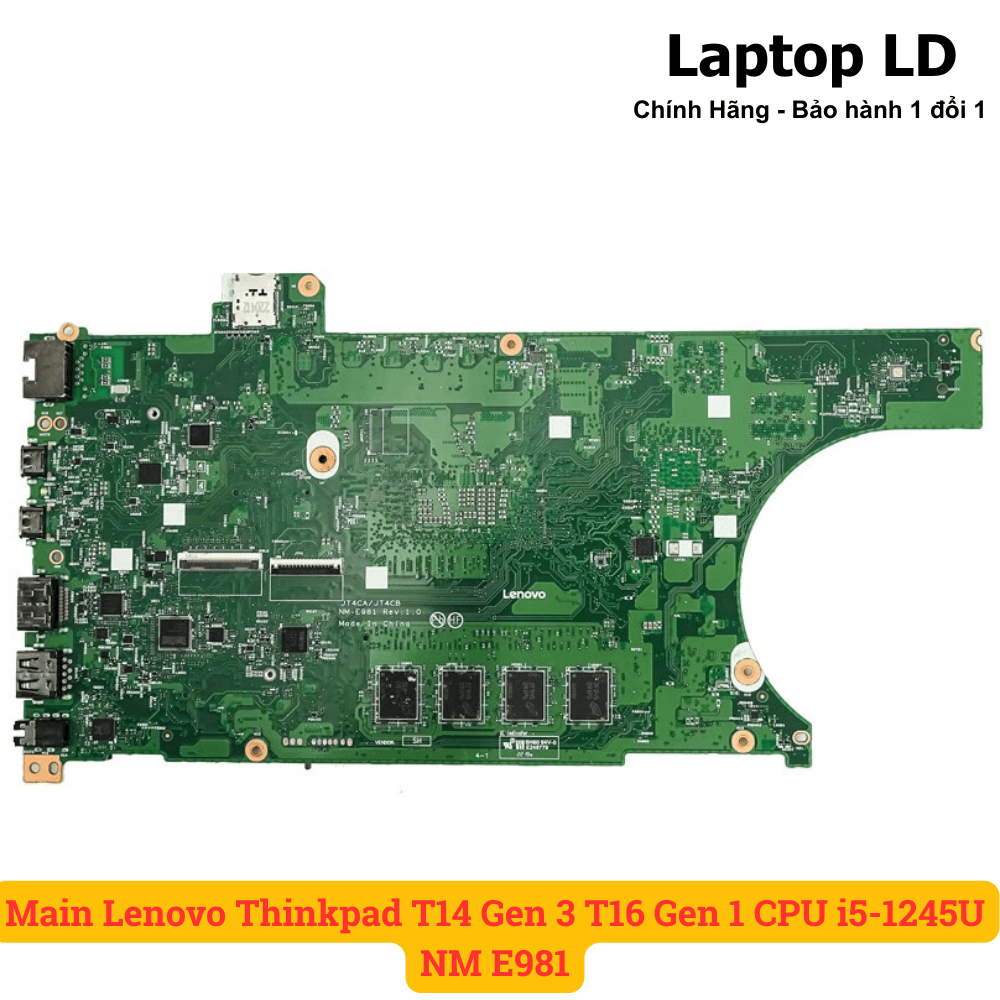 Main Lenovo Thinkpad T14 Gen 3 T16 Gen 1 CPU i5-1245U NM E981