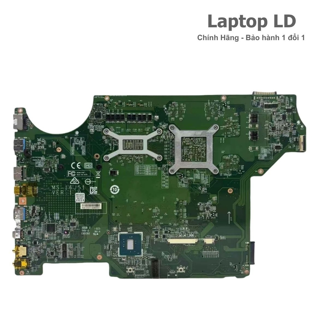 Main MSI GE62 6QD CPU i7-6700HQ GTX960M MS-16J51