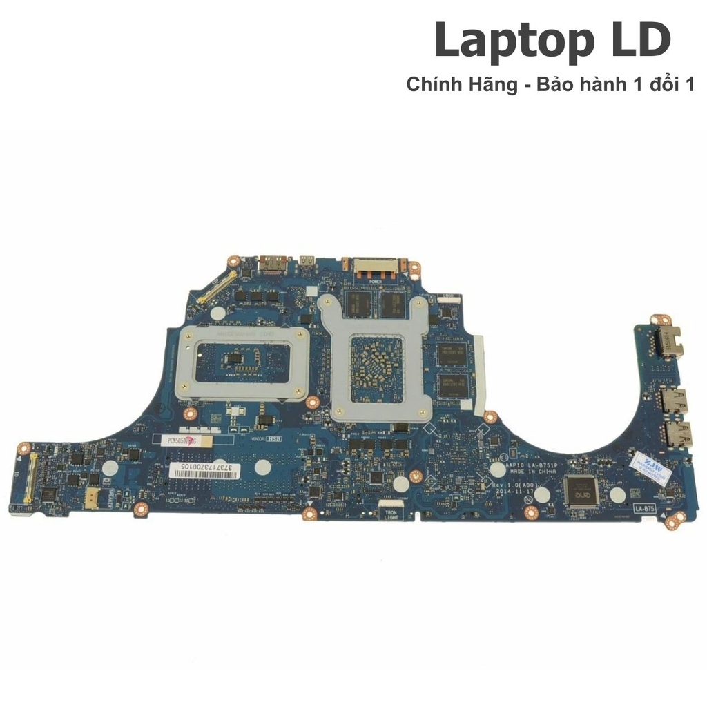 Main Dell Alienware 15 R1 | 17 R2 CPU i7-4980HQ LA-B753P