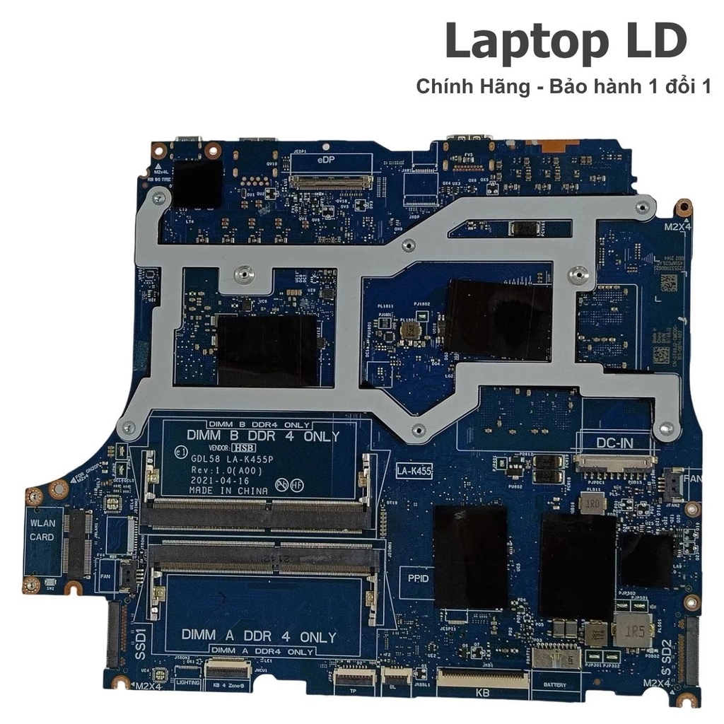 Main Dell G15 5510 | CPU i7-10870H | RTX3050Ti | LA-K662P