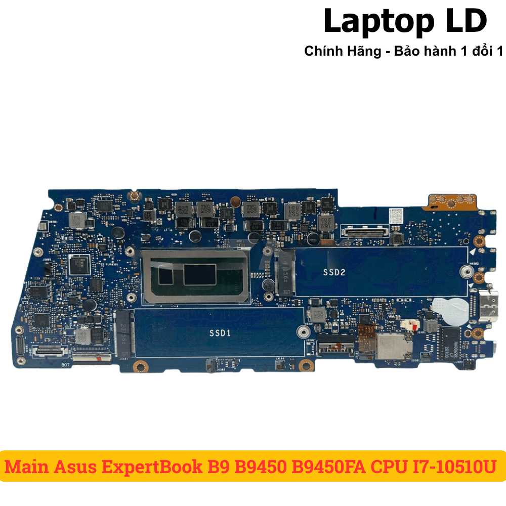 Main Asus ExpertBook B9450FA | CPU I7-10510U