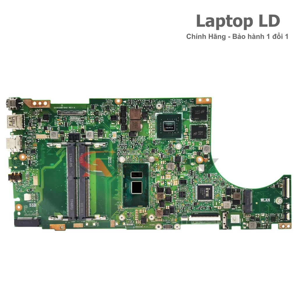 Main Asus Vivobook X510UAR X510UQK X510UNR CPU i3-7100U