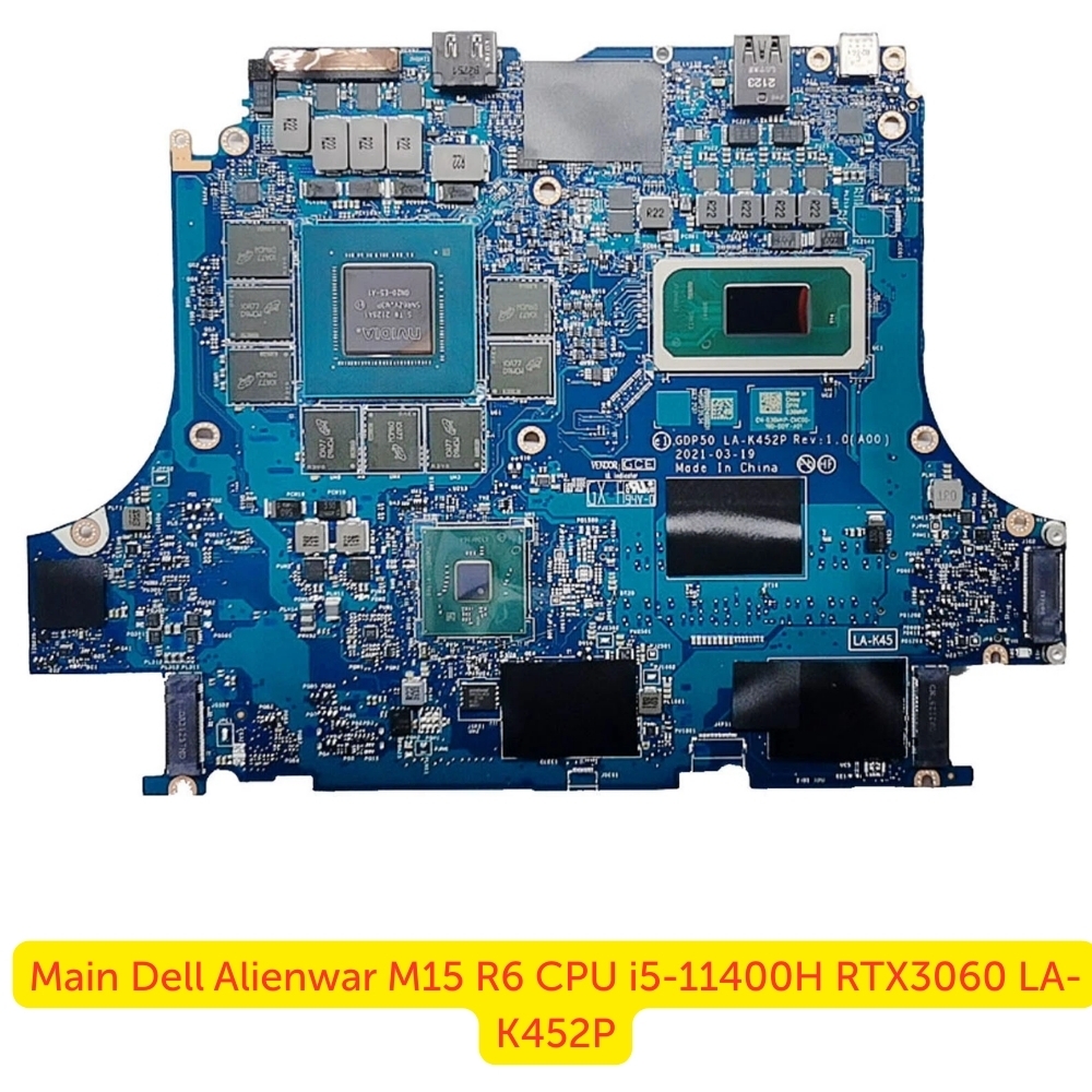 Main Dell Alienware M15 R6 | CPU i9-11900H LA-K452P