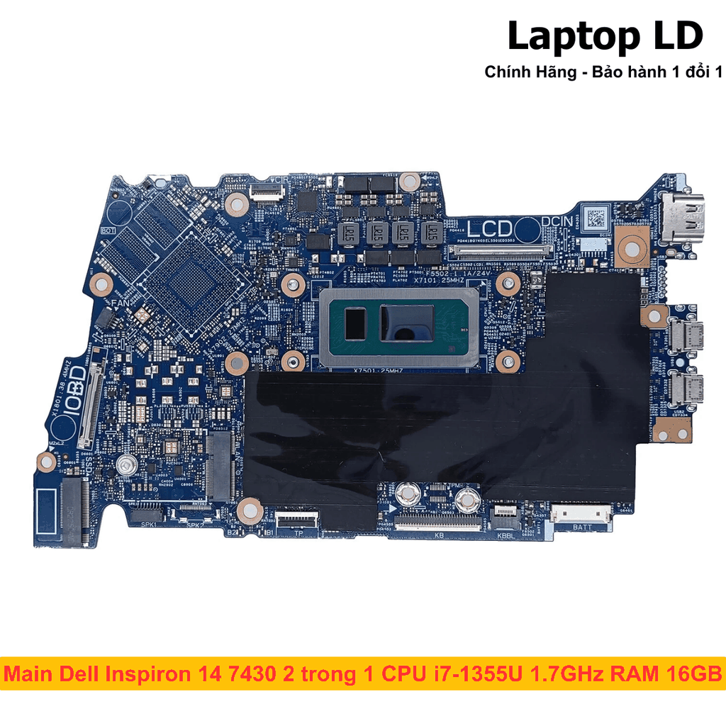 Main Dell Inspiron 14 7430 2 trong 1 | CPU i7-1355U | 213201-2