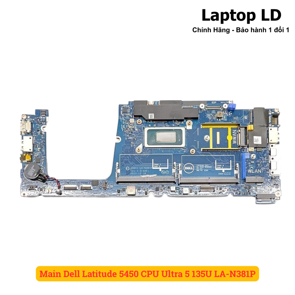 Main Dell Latitude 5450 | CPU Ultra 5 135U | LA-N381P
