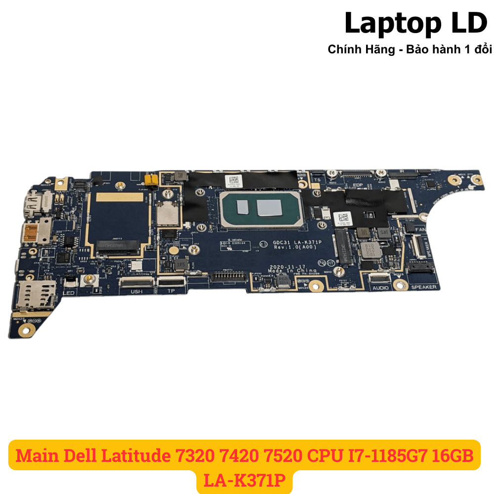 Main Dell Latitude 7320 | 7420 | 7520 CPU I7-1185G7 LA-K371P