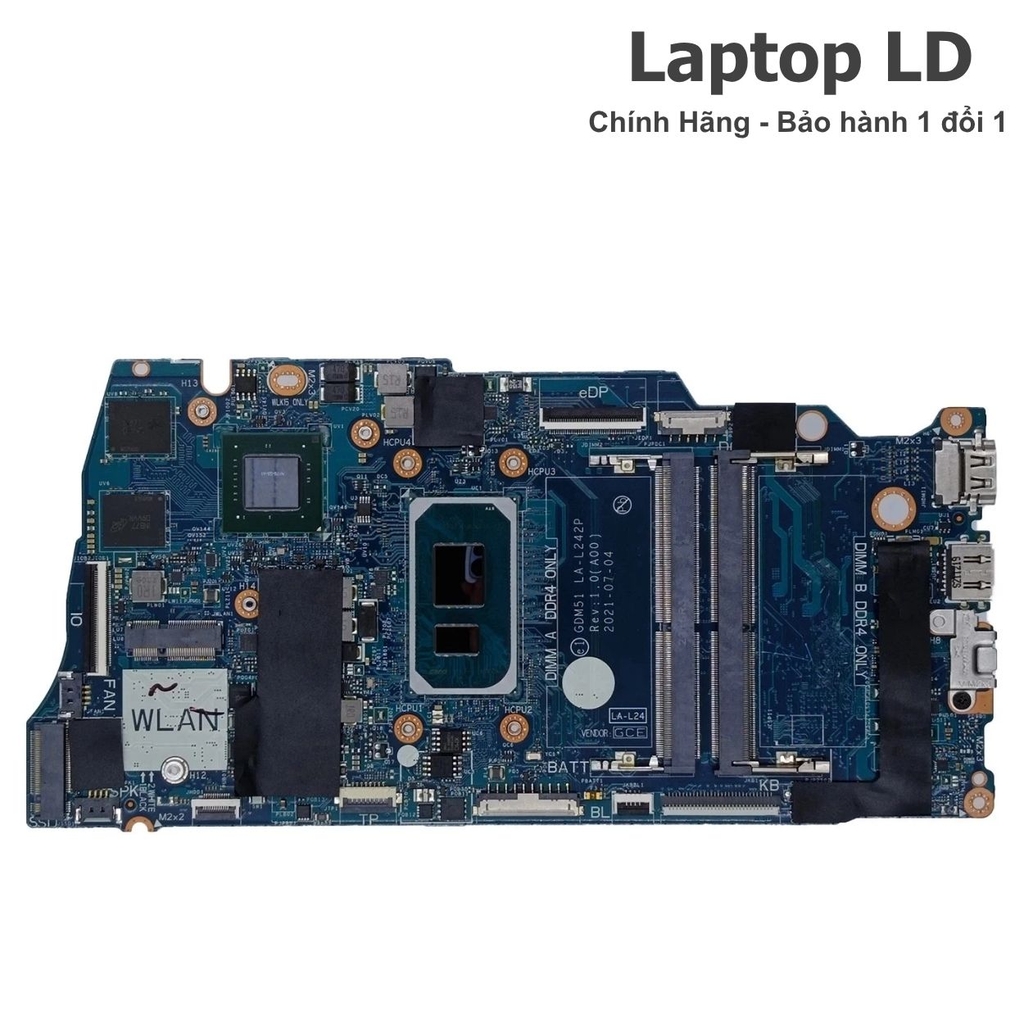 Main Dell Vostro 3510 | CPU i5-1035G1 LA-L243P