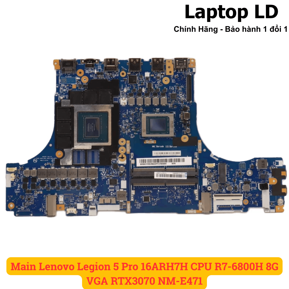 Main Lenovo Legion 5 Pro 16ARH7H | CPU R7-6800H | NM-E471