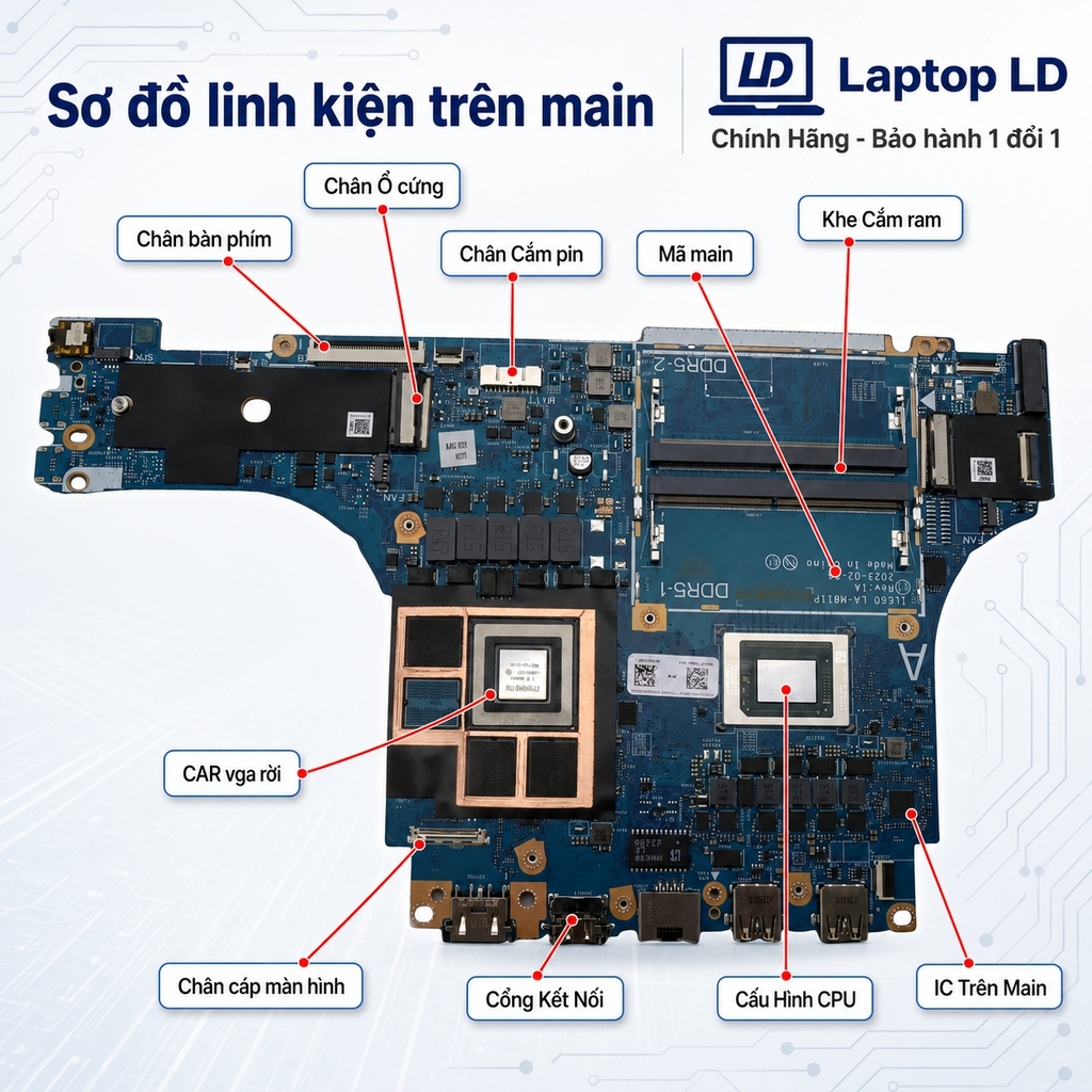 Main Lenovo ThinkPad LOQ 15APH8| AMD Ryzen 7 7840HS | LA-M811P