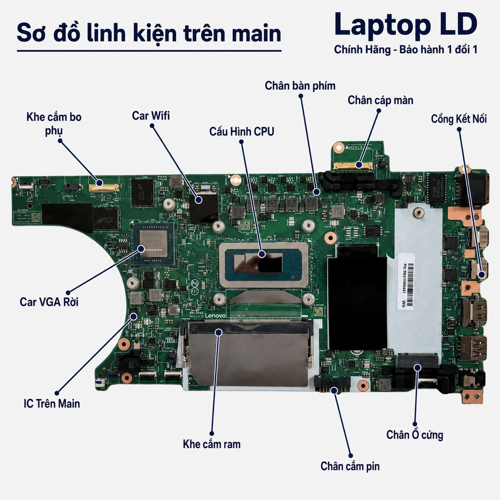 Main Lenovo ThinkPad P14s Gen 3 | CPU I7-1260P | NM-D882