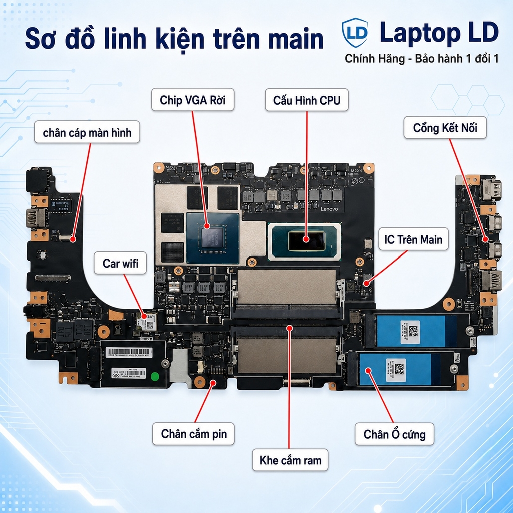 Main Lenovo ThinkPad P16v Gen 3 | CPU U7-265H