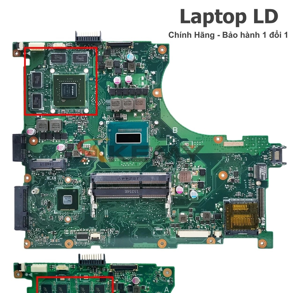 Main Asus N56JN / G56JK CPU I7-4710HQ GT840M Chính Hãng, BH 1 Đổi 1