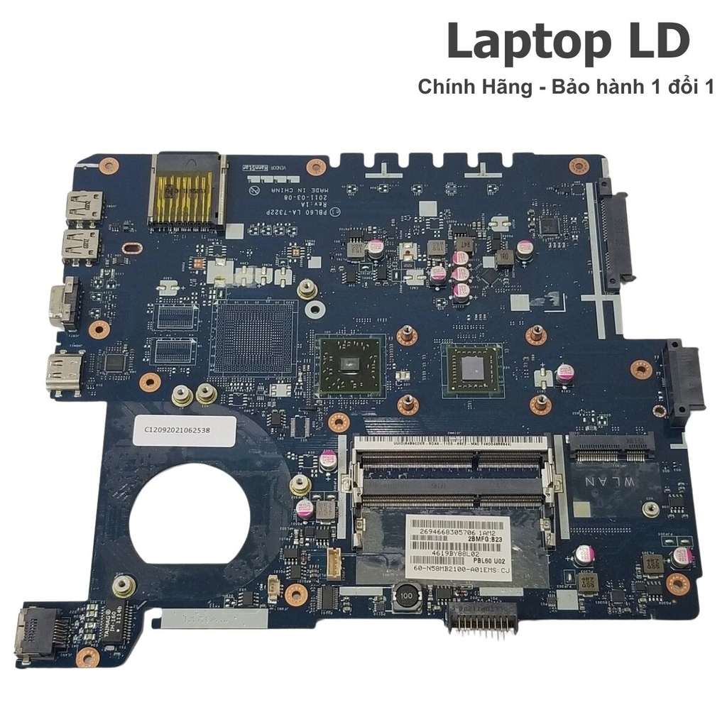 Main Asus X53U / A53U / K53U Chính Hãng, BH 1 Đổi 1